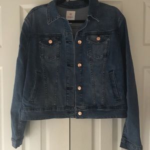 Large Lularoe Harvey with Rose Gold Buttons